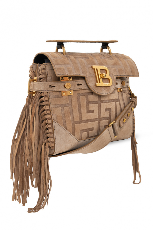 Balmain fringe bag online